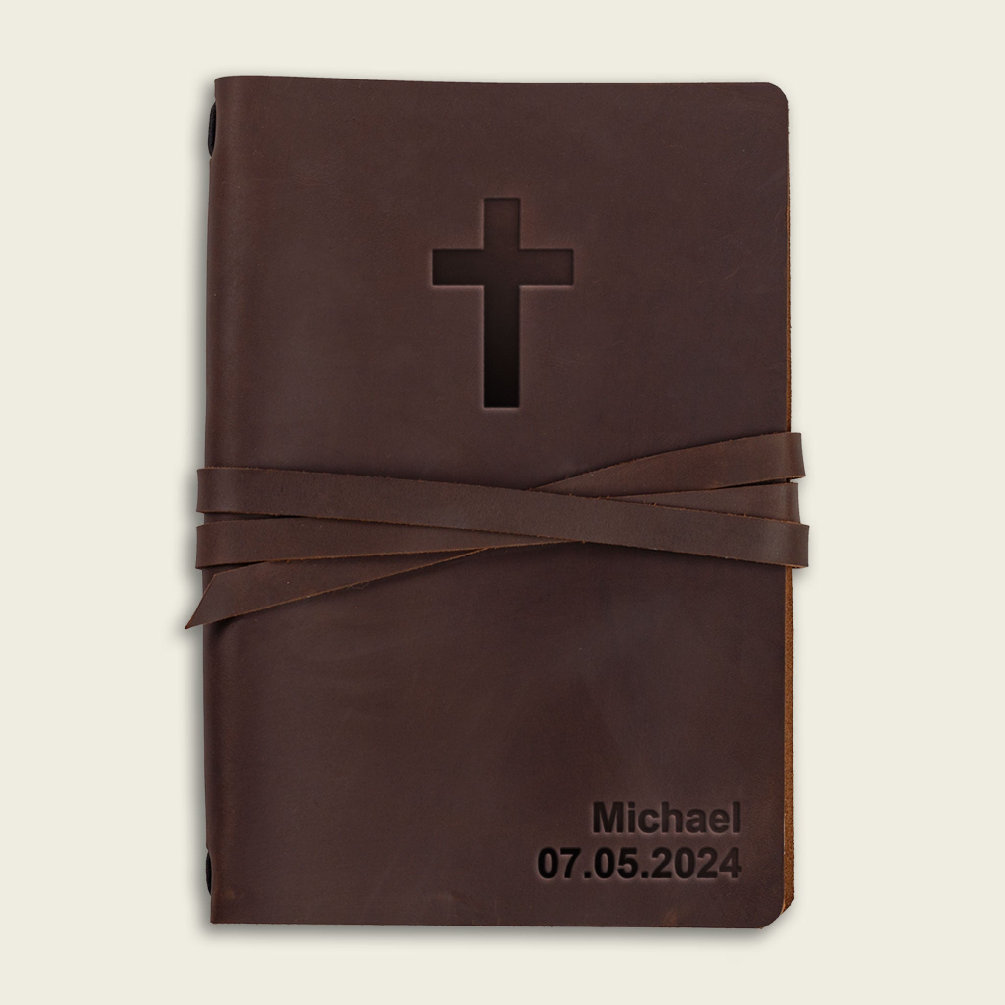 Custom Leather Journal Christian Journal Notebook