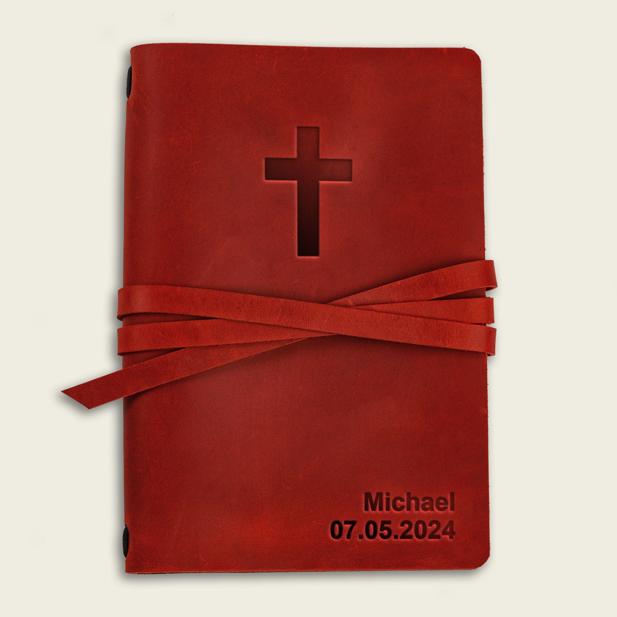 Custom Leather Journal Christian Journal Notebook