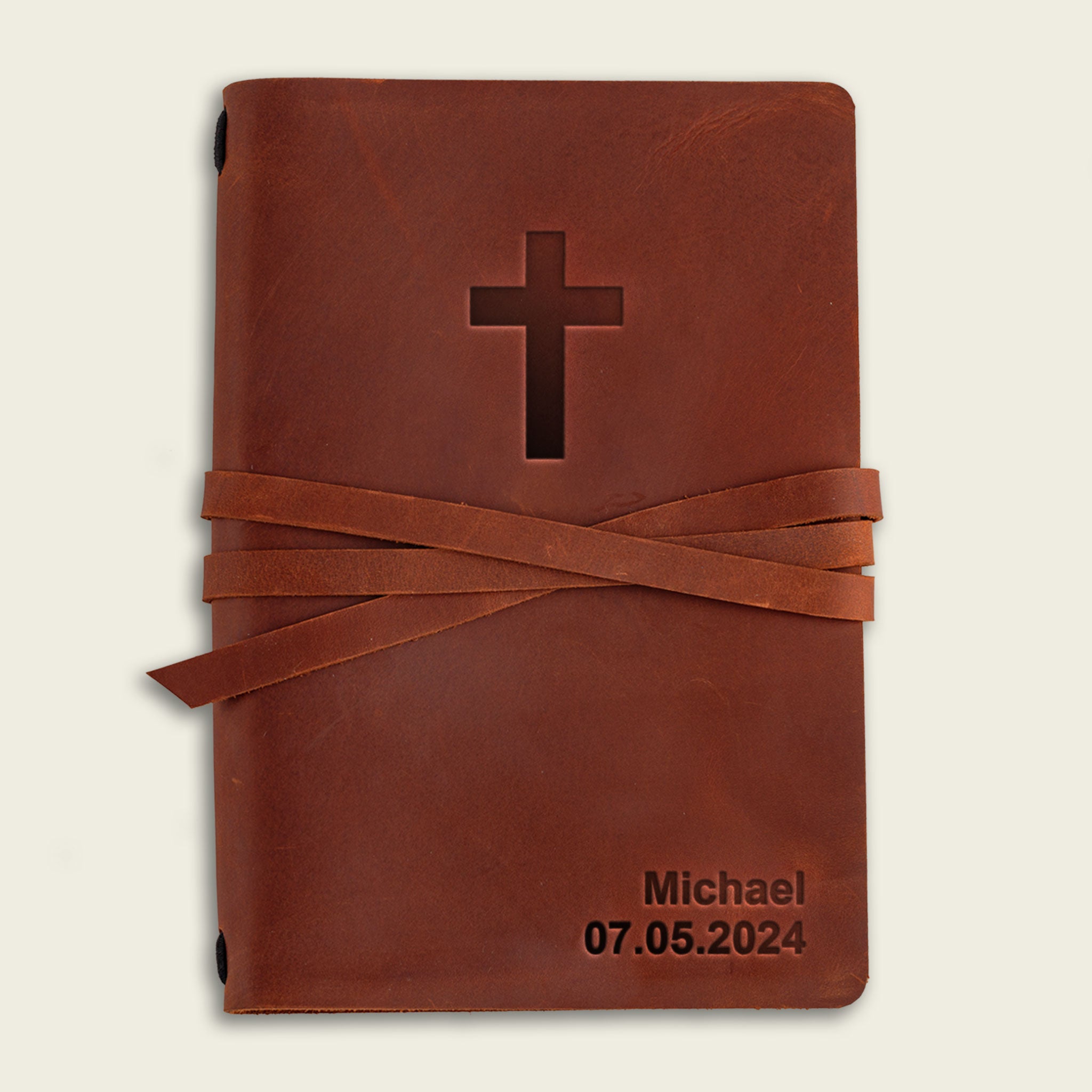 Custom Leather Journal Christian Journal Notebook