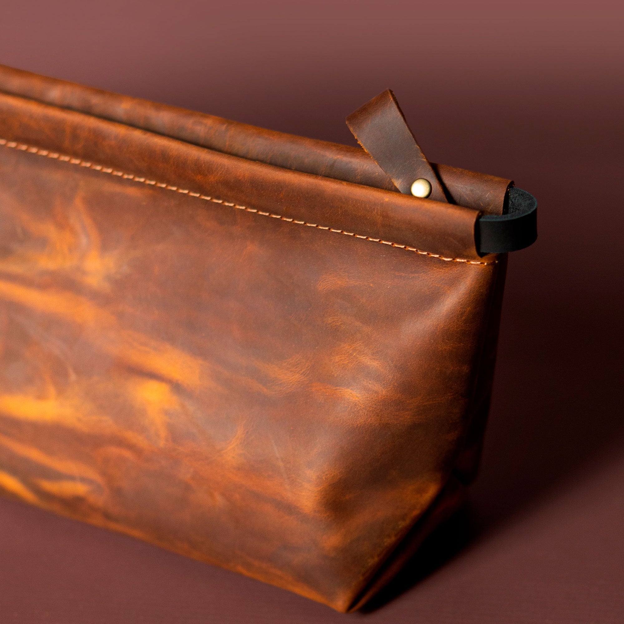 Leather Toiletry Bag