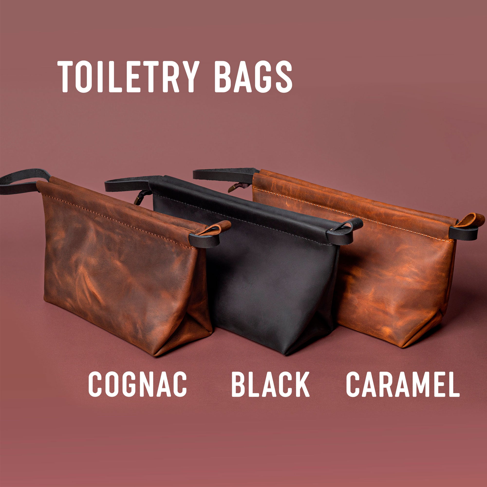 Leather Toiletry Bag