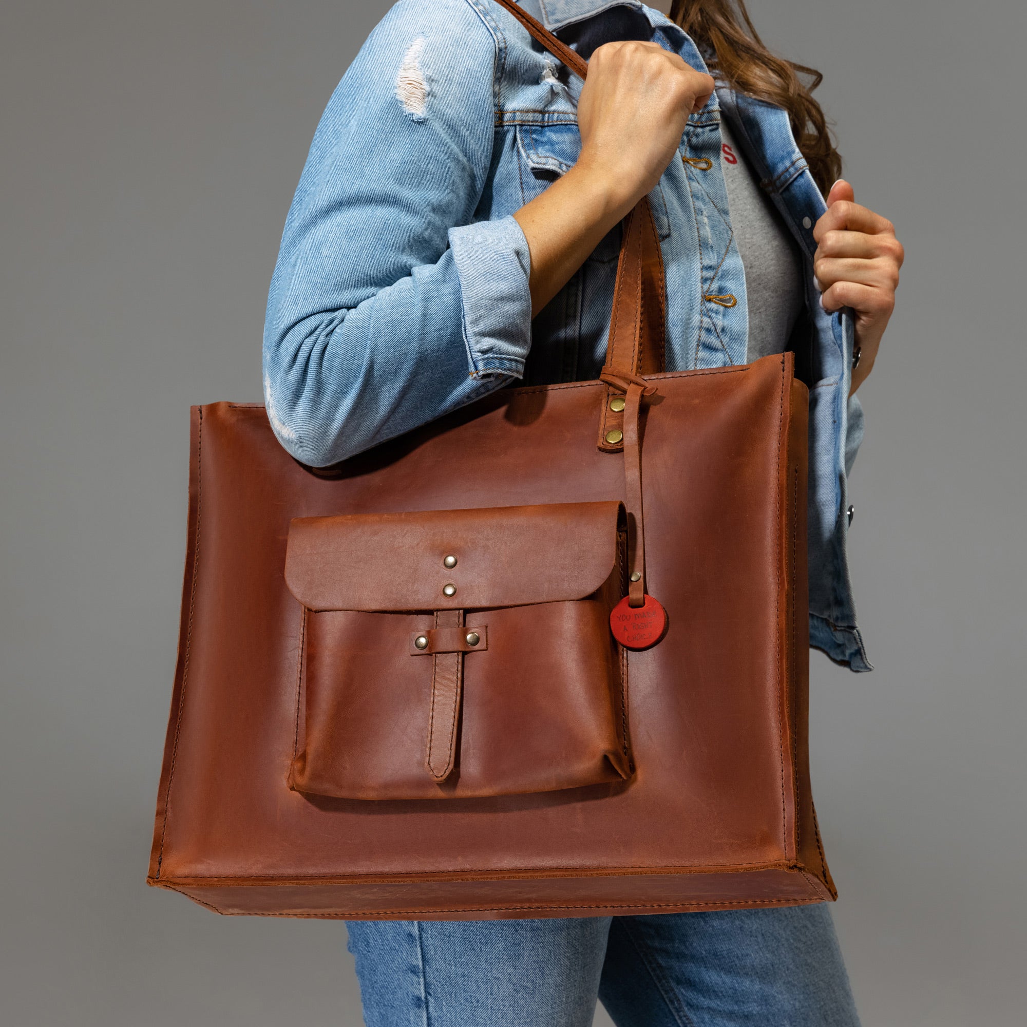 Leather Tote Bag