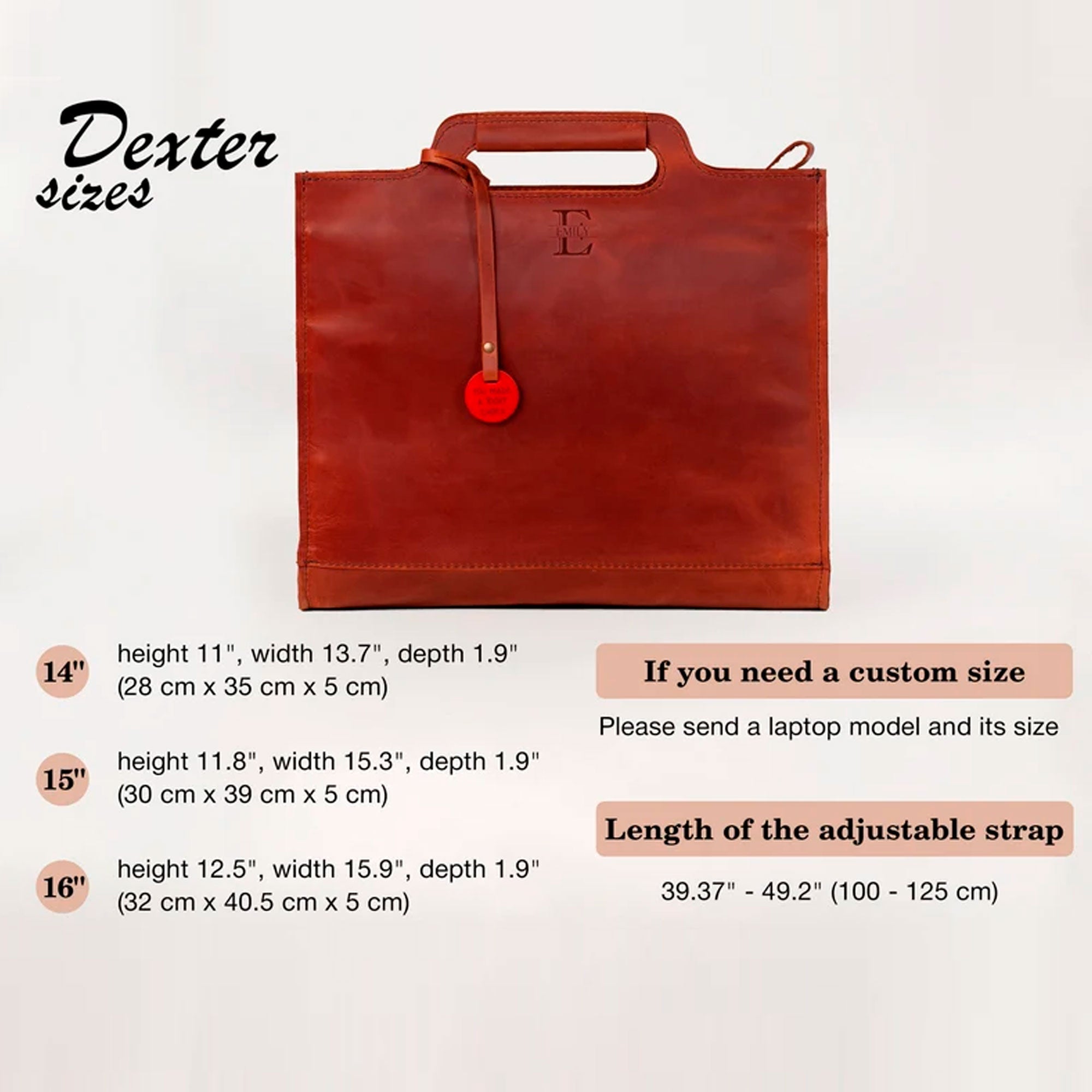 Leather Laptop Bag