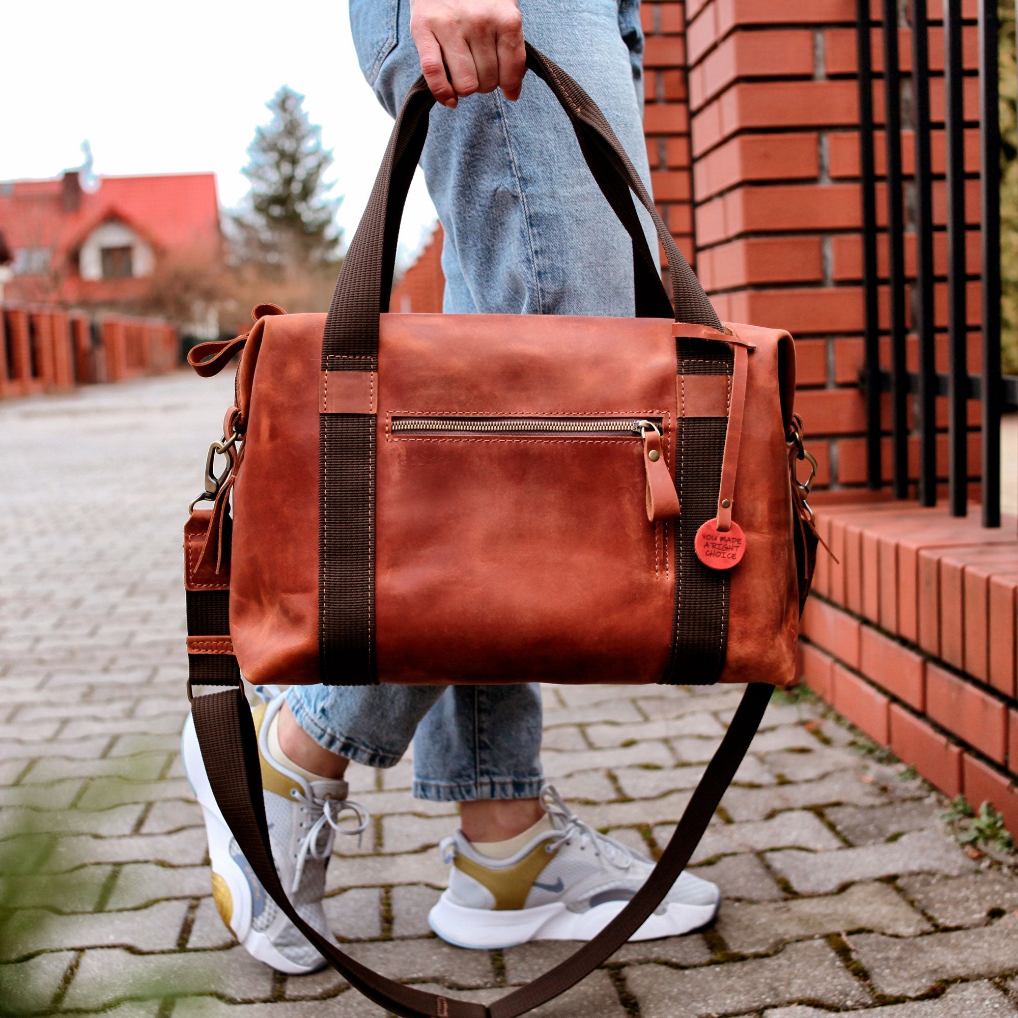 Leather Travel Bag