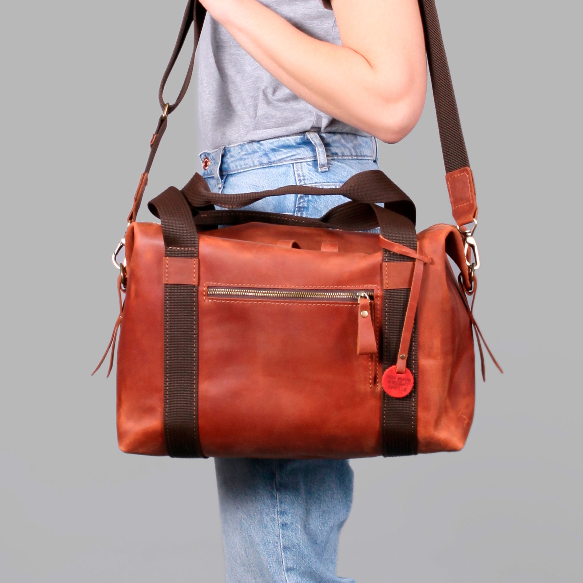 Leather Travel Bag