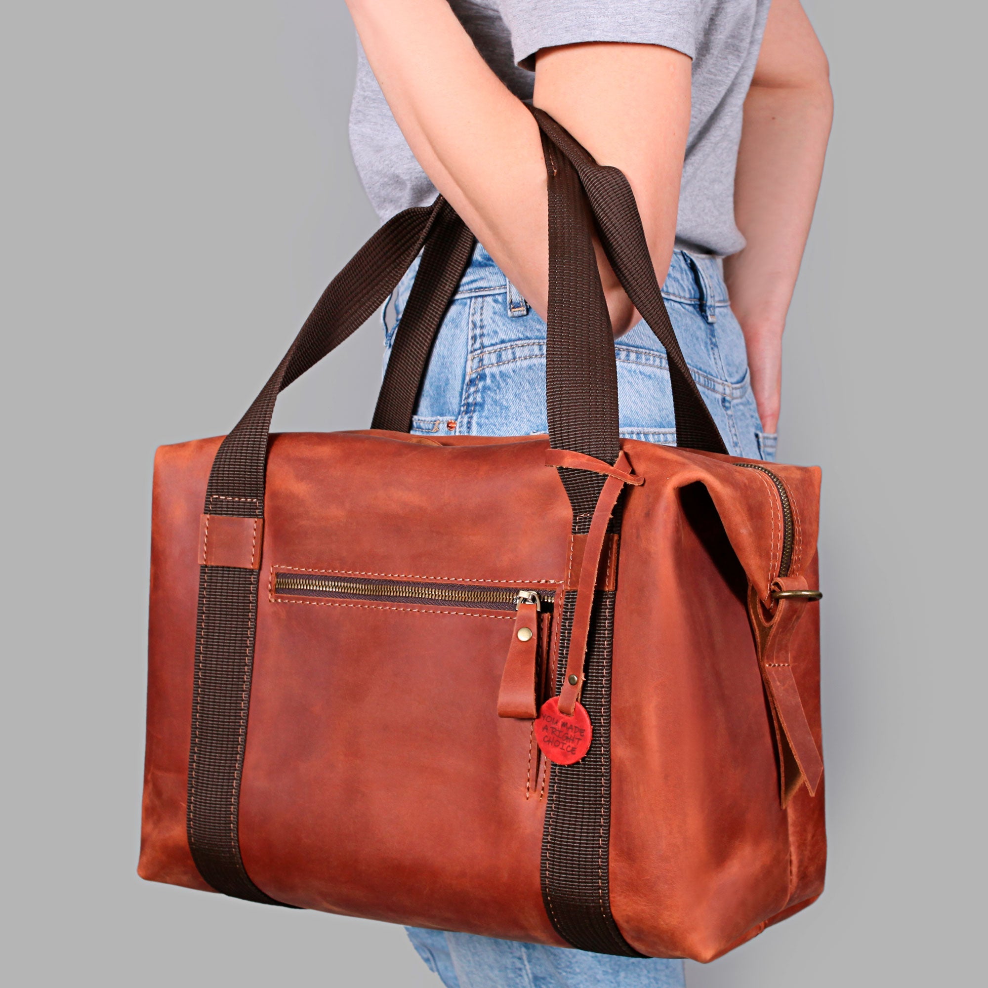 Leather Travel Bag