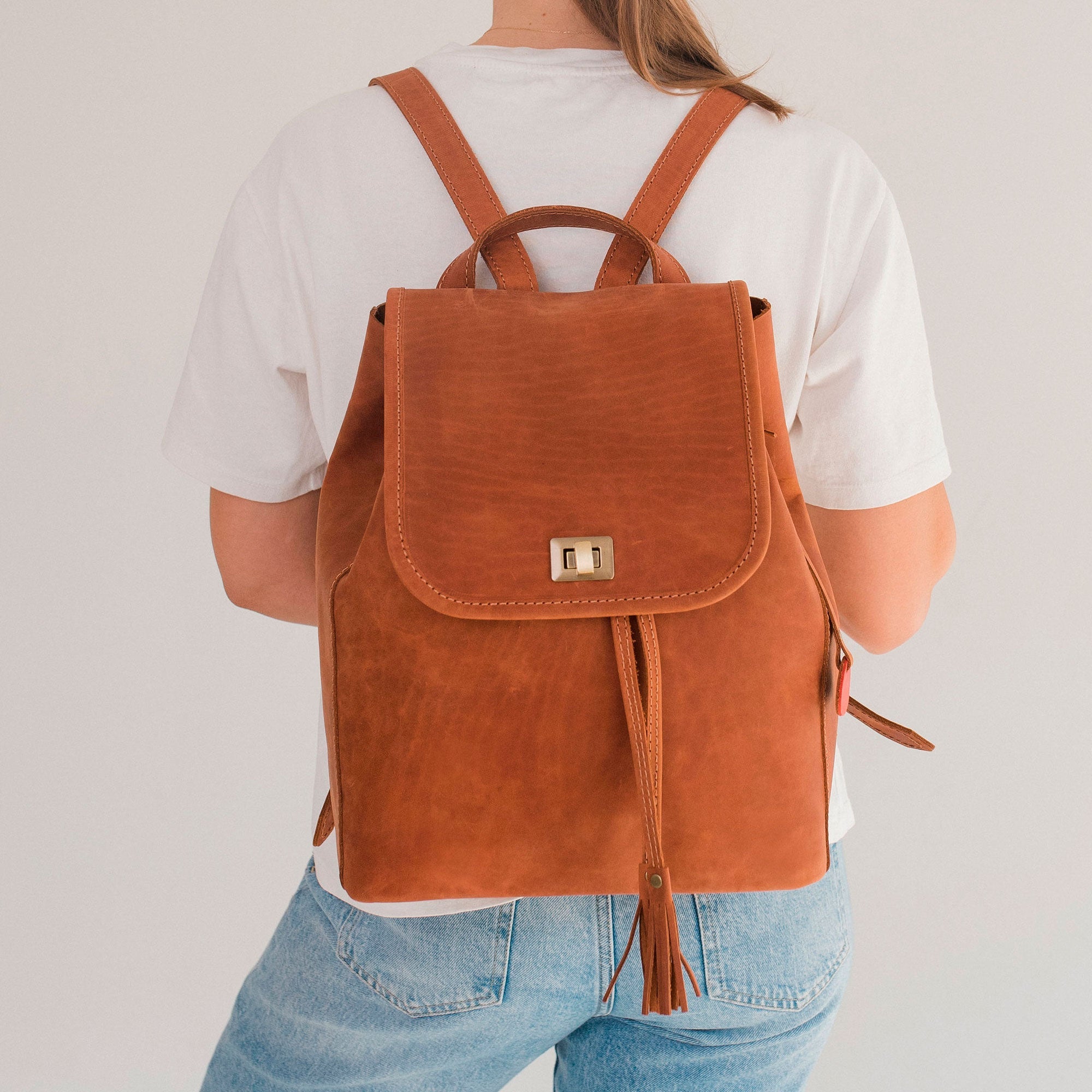 Leather Backpack