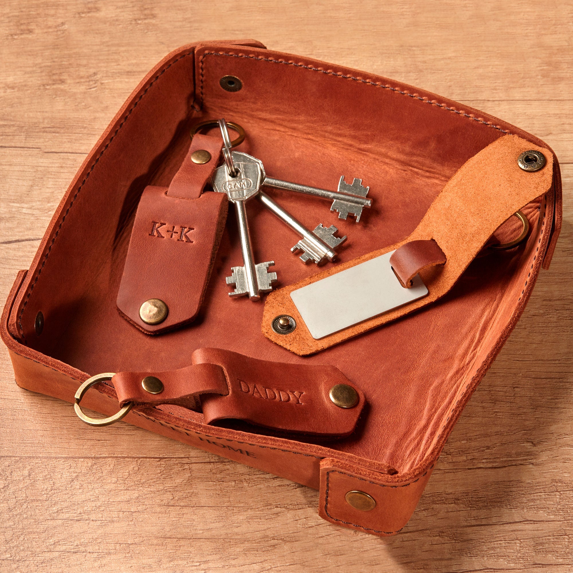 Leather Valet Tray